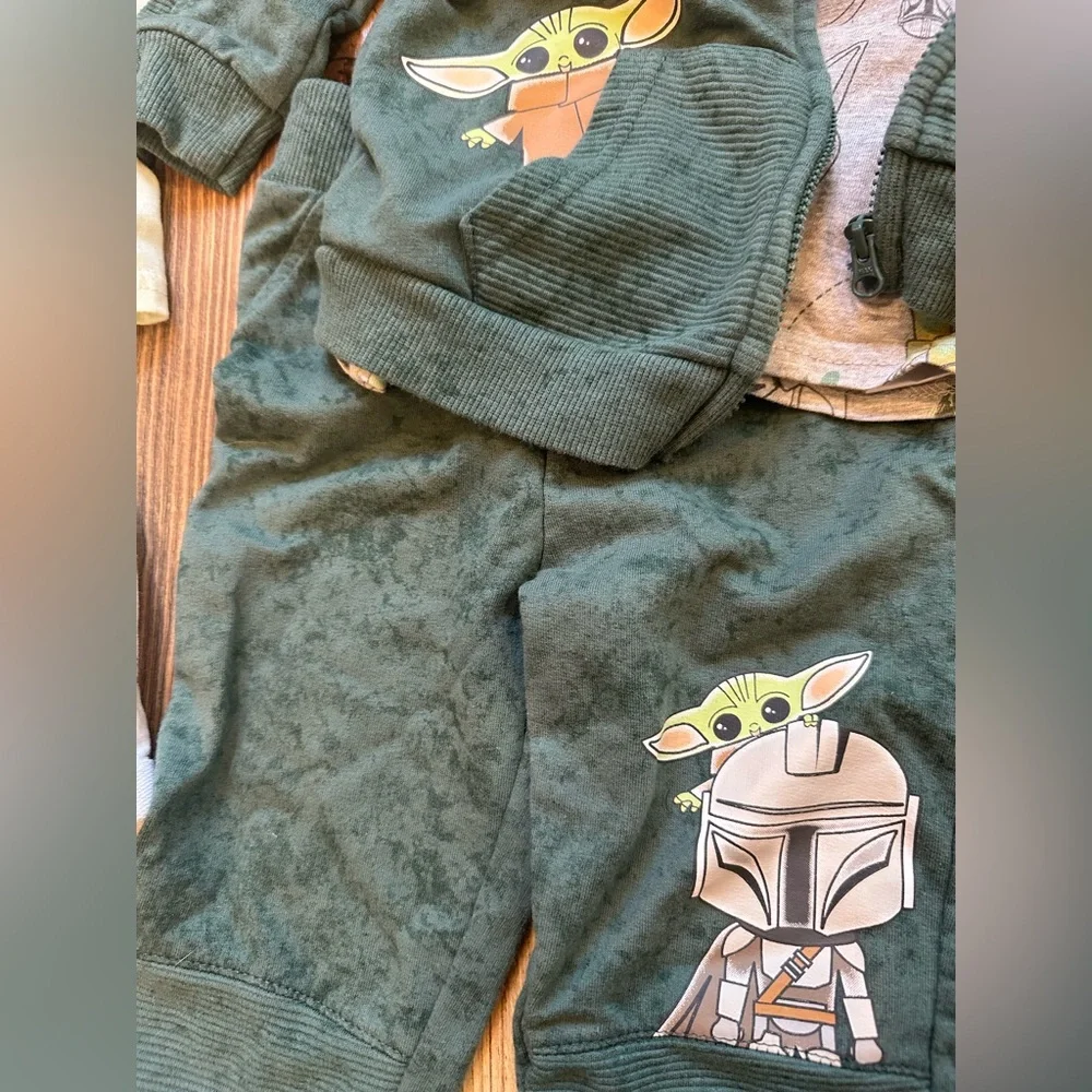 Baby Yoda and Mandalorian Outfit Set 18 Month Boys Outfit